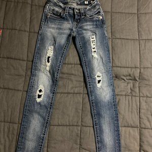 Miss Me Girls Size 7 Skinny Jeans